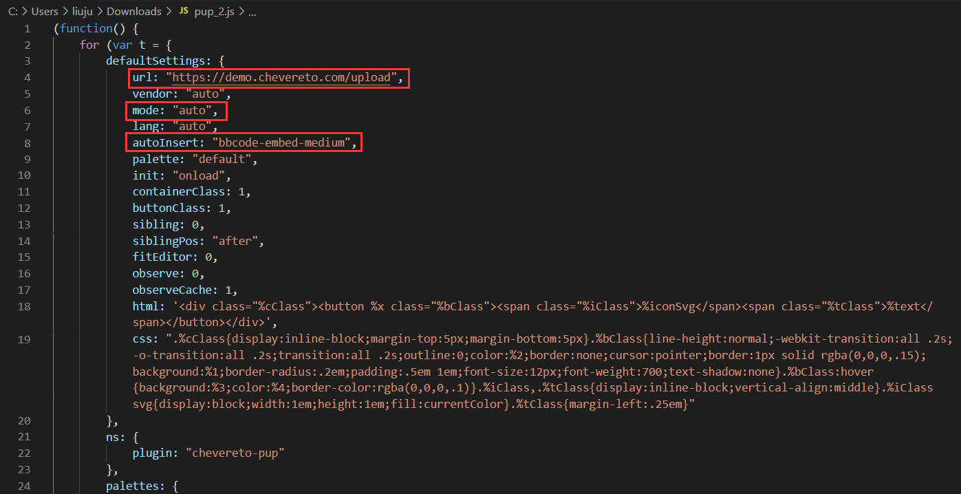 需要修改的地方